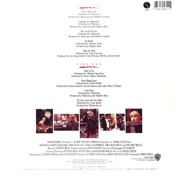 Madonna – Who's That Girl (Original Motion Picture Soundtrack)