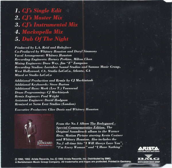 Whitney Houston – Queen Of The Night