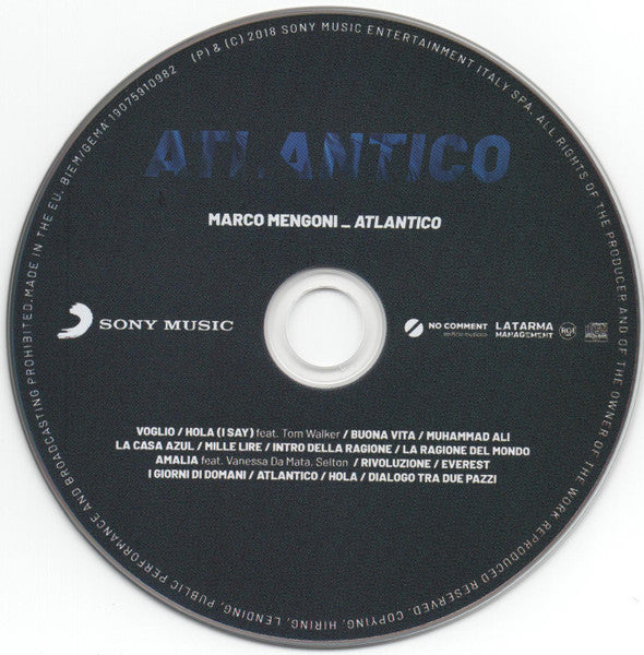 Marco Mengoni – Atlantico