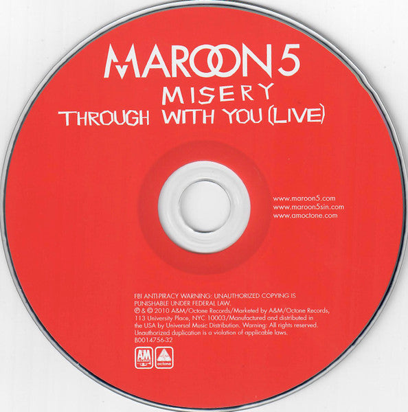 Maroon 5 – Misery