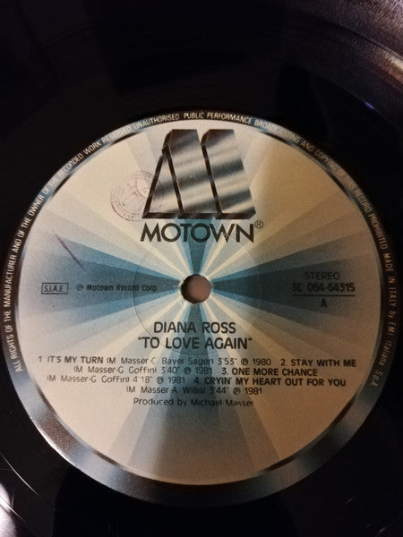 Diana Ross – To Love Again