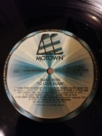 Diana Ross – To Love Again