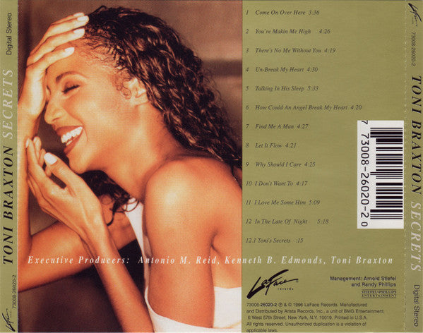 Toni Braxton – Secrets
