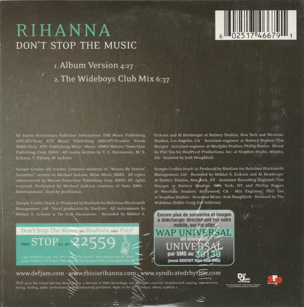 Rihanna – Don't Stop The Music