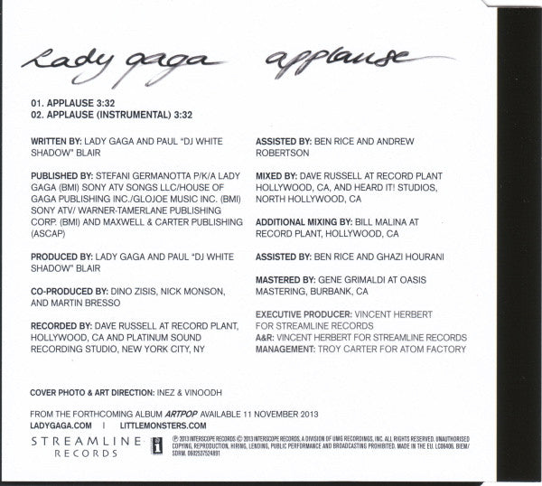 Lady Gaga – Applause