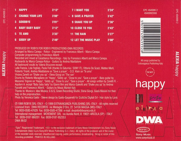 Alexia – Happy