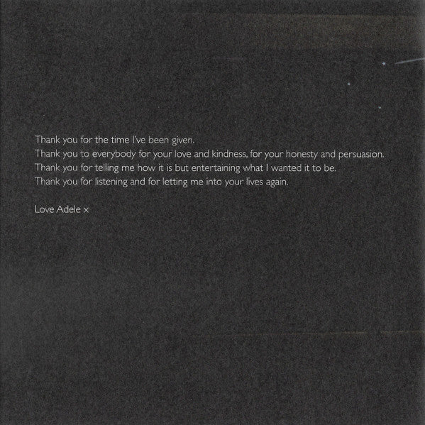 Adele – 25