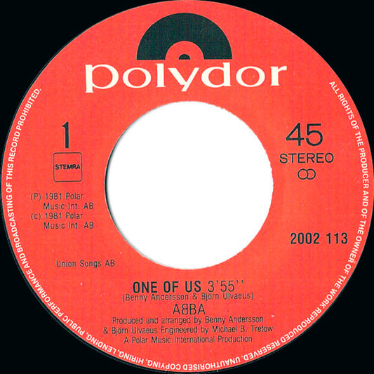 ABBA – One Of Us