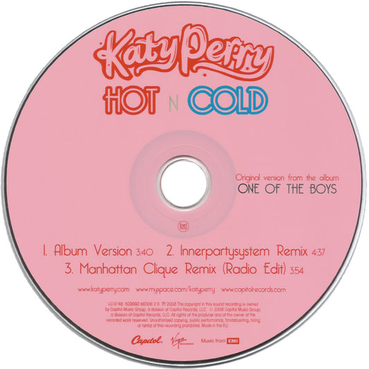 Katy Perry – Hot N Cold