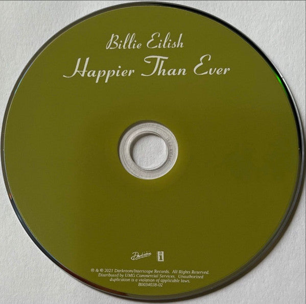Billie Eilish – Happier Than Ever