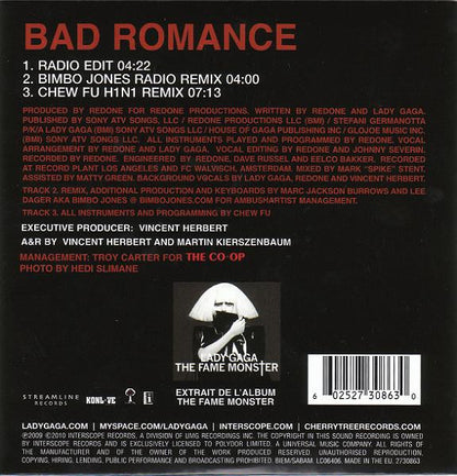Lady Gaga – Bad Romance