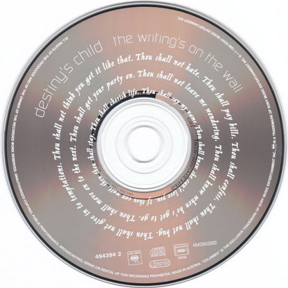 Destiny's Child – The Writing's On The Wall