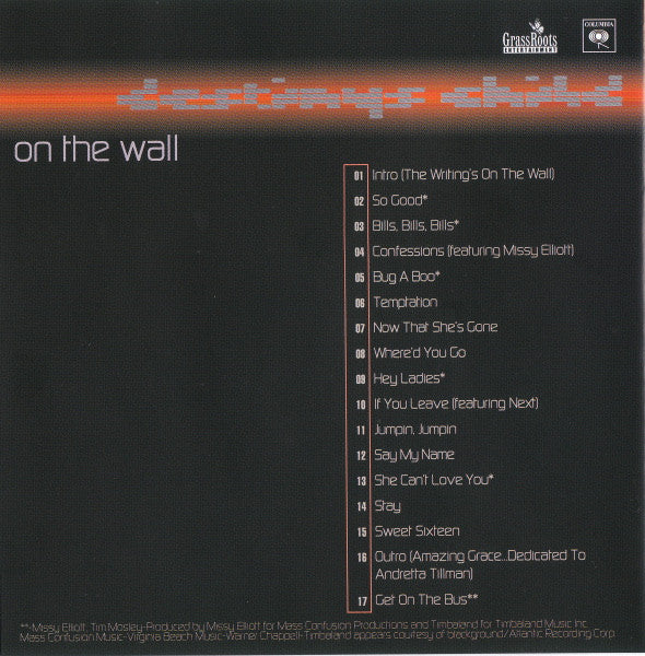 Destiny's Child – The Writing's On The Wall