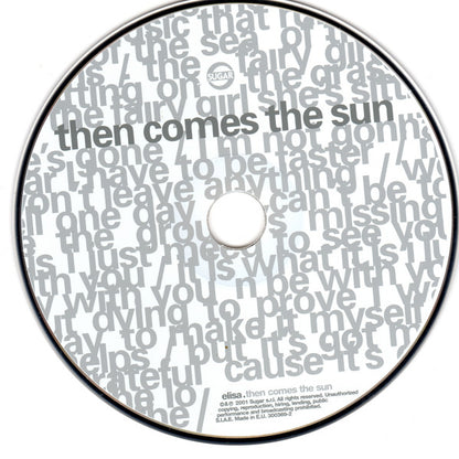 Elisa – Then Comes The Sun