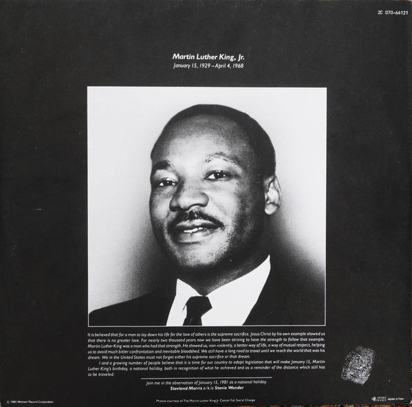 Stevie Wonder – Hotter Than July