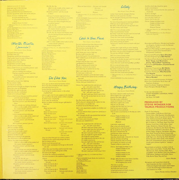 Stevie Wonder – Hotter Than July