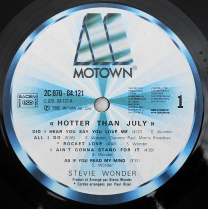 Stevie Wonder – Hotter Than July