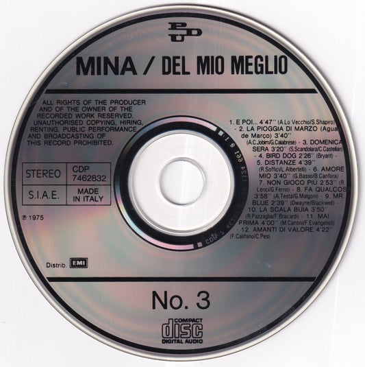 Mina – ... Del Mio Meglio N.3